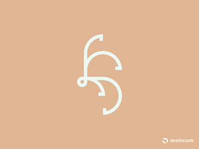 Husks and Shells Mark flat design geometic hs icon lettermark line art logo logo design logomark minimal monogram monoline nautical ocean sea seashell seashells simple vintage weathered