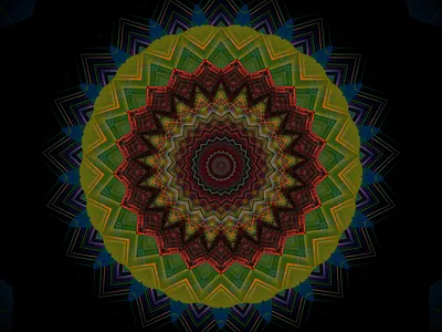 OCHOLINOS 3d abstract codeart digitalart ericfickes fusion360 kaleidoscope obj processing