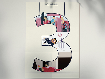 3 Movie Poster 3 poster 3 tamil movie boy illustration character illustration city illustration couple illustration design flat illustration girl illustration happy illustration illustration landscape illustration love illustration moonu tamil movie poster night illustration portrait tamil movie poster the chillustrators