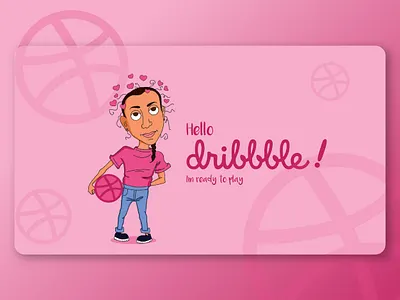 Hello_Dribble design dribbble firstshot hellodribbble illustraion ui vector web