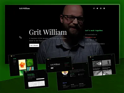 Portfolio, CV, Resume template css cv cv template landing page landing page design personal template portfolio portfolio page redesign resume resume cv resume template ui web webdesign website
