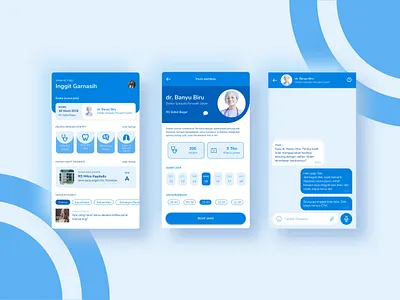 Aplikasi Konsultasi Dokter app ui ux