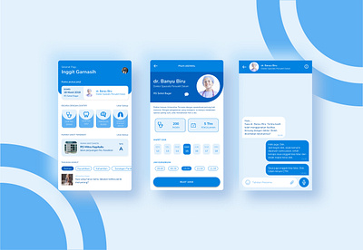 Aplikasi Konsultasi Dokter app ui ux
