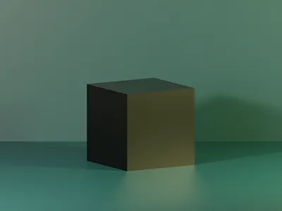 Blender - Cube Wallpaper 3d blender blender 3d clean cube design minimal