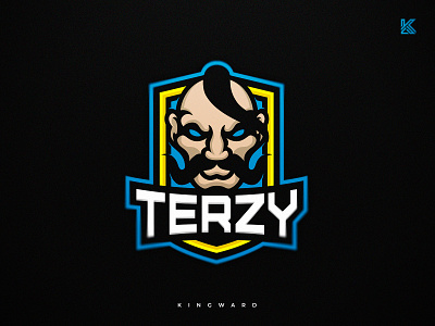 Terzy branding design esport illustration kingward logo mascot mascotlogo sport vector