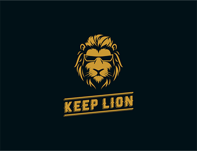 KEEPLION abstract design branding cool designlogo icon illustration keep lion logo symbol vector