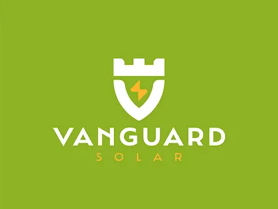 VANGUARD energy fort logodesign shield solor video