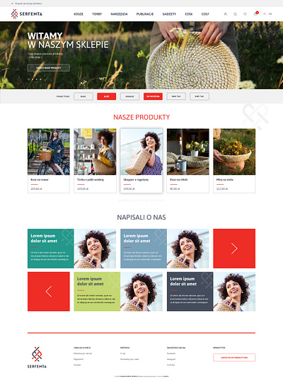 Stowarzyszenie Serfenta design ui ux web website