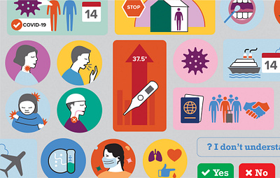 Covid graphics for communication tools covid covid19 freebie illustration infographic