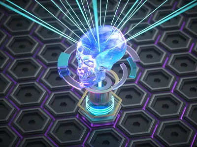 Render Shot 15 c4d color design effects graphic octane render texture visual