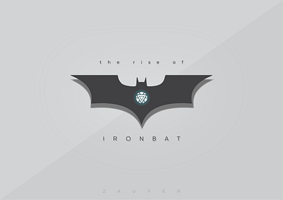 The Rise of IRONBAT! adobe illustrator batman dark knight dc dccomics design design inspiration design of the day flat illustration illustrator ironman marvel marvel studios marvelcomics ui ux vector