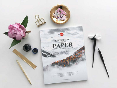 Free Letter Size Texture Paper Mockup design free mockup freebie freebies mockup mockup design mockup psd mockups photoshop psd