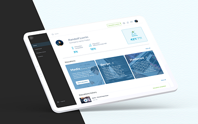 Education platform analytics app dashboard dashboard design dashboard ui design education app educational layout screen design screen flow sketchapp ui ux