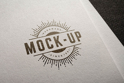 Free Easy Logo Mockup PSD design free mockup free mockup psd mockup mockup design mockup psd mockup template photoshop psd