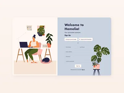 Daily UI 001 - Sign Up dailyui dailyui 001 dailyuichallenge sign up signupform ui ui design