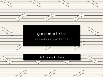 60 Geometric Seamless Patterns