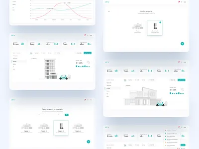 Verv custom client dashboard app designer appdesign energy illustrations interaction design material design onboarding prototyping ui user experience ux