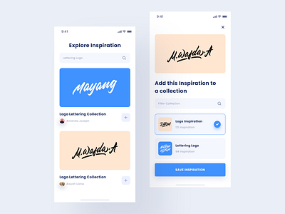 Ui Exploration - Pin App app branding design exploration flat inspiration interface lettering logo pin product design save ui ux web