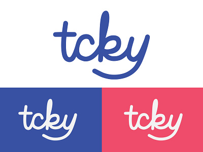 TCKY Logo branding hand drawn lettering logo type