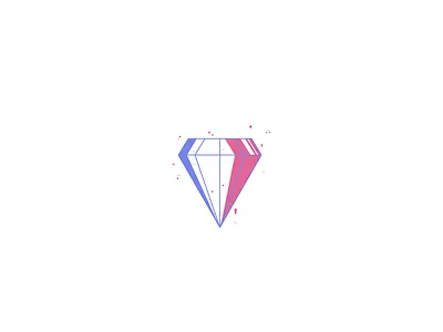Diamond 2/3 art brand brand identity design dribbble illustrate illustration illustrator logo logos ui ux