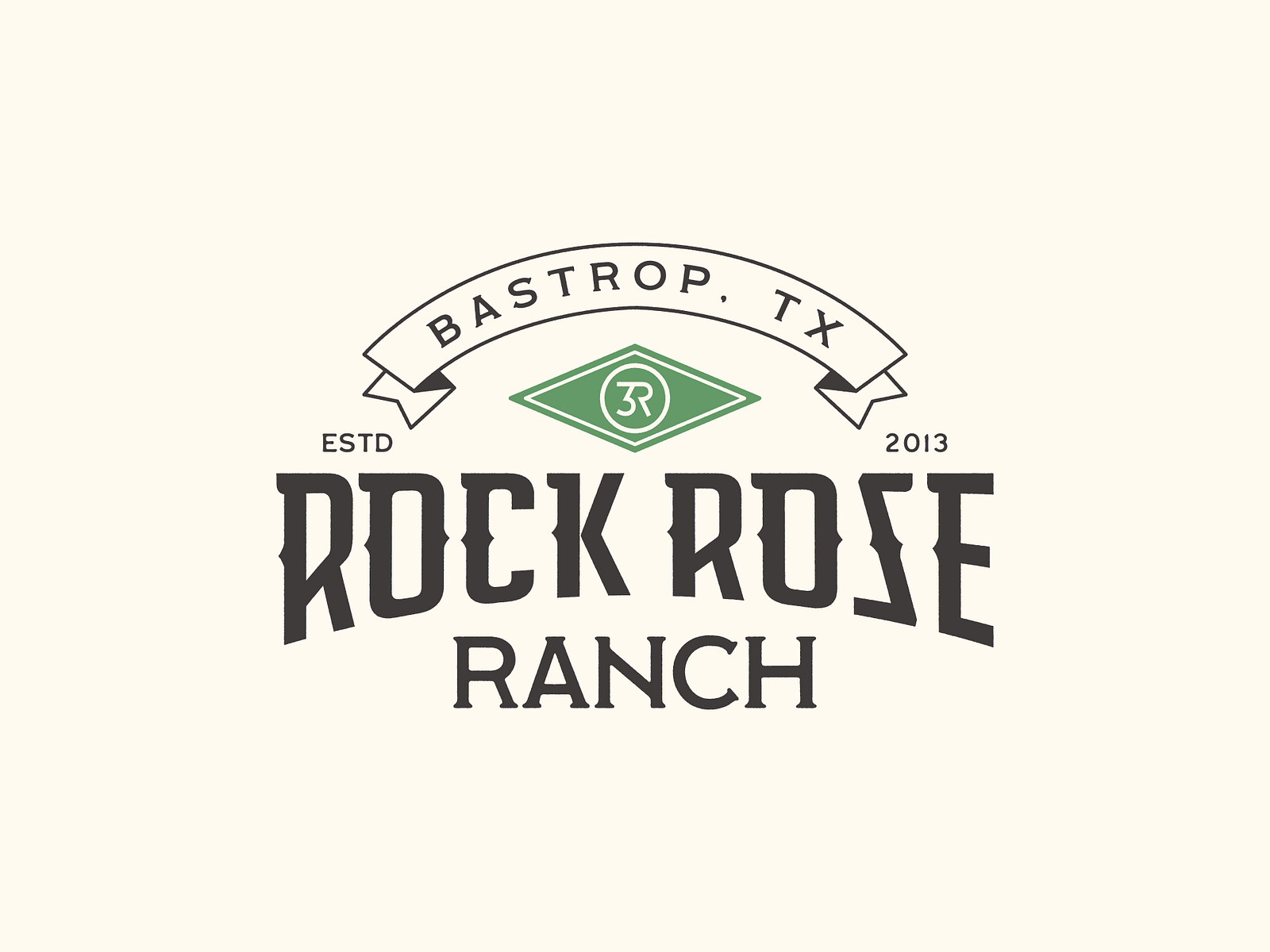 Rock Rose Ranch - logo design by Adrian N. on Dribbble
