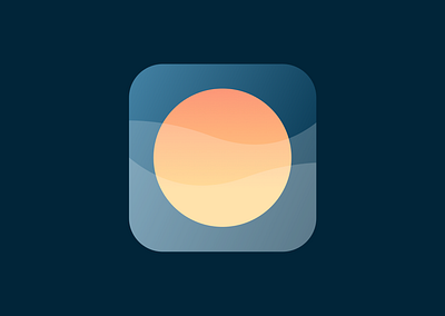 daily ui 005 - app icon dailyui dailyui 005 sunrise ui