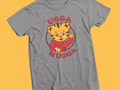 Daniel Tiger's Neighborhood cat daniel tiger illustration mr rogers mrrogers tiger tshirt