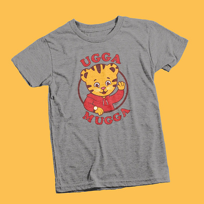 Daniel Tiger's Neighborhood cat daniel tiger illustration mr rogers mrrogers tiger tshirt