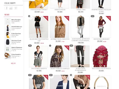 Swipy WebShop Ecommerce Website fragment app branding dashboad design ecommerce logo ui ux ux ui web design