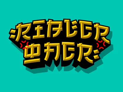 004 japanese manga typogaphy