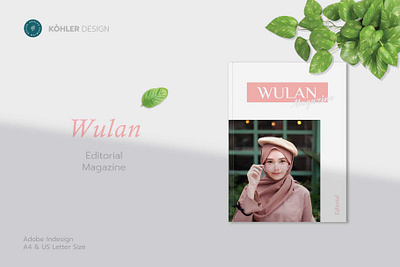 WULAN - Lifestyle Magazine a4 agency artist beauty business creative design fashion magazine magazine cover magazine design portfolio us latter