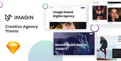 Imagin – Creative Agency Sketch