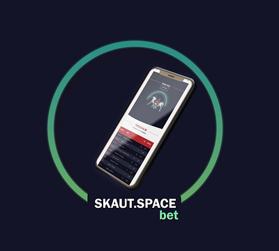 Skaut.Space BET App app graphic design logo ui