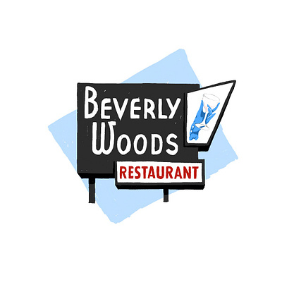 Beverly Woods adobe fresco chicago illustration signage