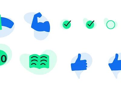 Icons and illustrations exploration 02 branding design email design icon illustration marketing design vector