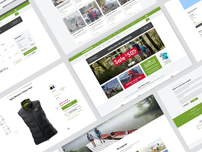Kathmandu clothing outdoor sketch ui