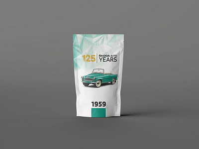 Packaging Design for Skoda - 125 Years candy design packaging packaging design skoda