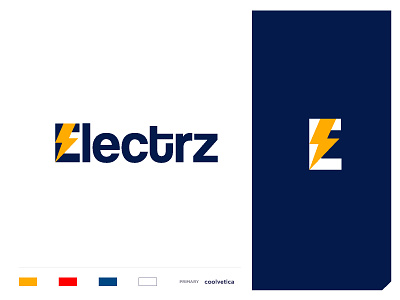 electrz branding concept creative e efficiency electronics energy icon identity illustration industry logo mark minimal power sumesh jose thunder thunderbolt vector voltage