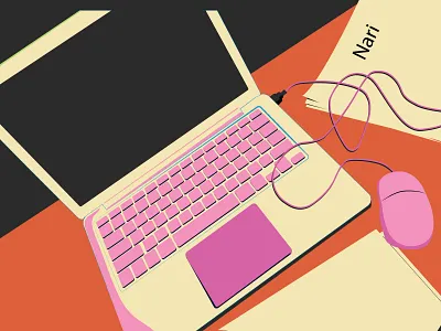 Home Office adobe draw illustration illustration art illustrator ilustração