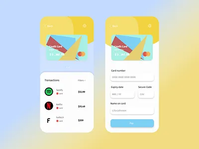 Payment app app design credit card daily ui design pay payment payment app phone shot transactions ui ux