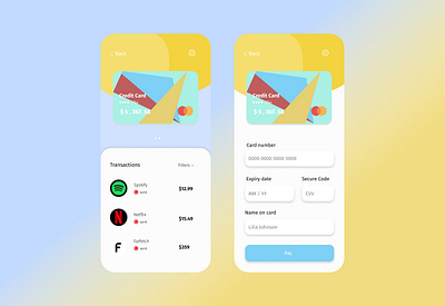 Payment app app design credit card daily ui design pay payment payment app phone shot transactions ui ux