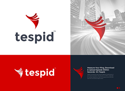 Tespid Logo Design accelerate branding connection creative design internet internet explorer logodesign logodesignersclub mobile app pace speed speedometer speedtest t letter tempo tests web web template