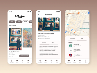 Le Bonbon | App redesign app design mobile redesign ui ux
