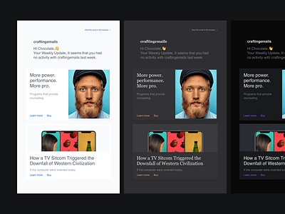 Email templates colour palettes dark theme dark theme ui email email design email designer email template email templates emails minimal