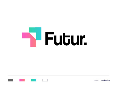 Futur arrow arrow head blog brand concept creative forward future gradient growth icon identity illustration letter f logo mark minimal move speed typogaphy