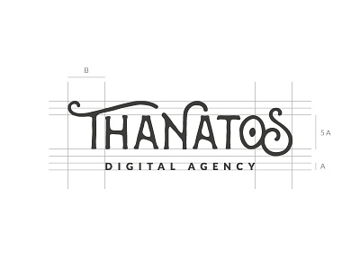 Brand Structure | THANATOS Digital Agency badge logo brand brand design brand identity branding branding design digital agency graphic design graphicdesign logo logo a day logo collection logo design logo mark logodesign logos logotype thanatos digital agency typogaphy web agency