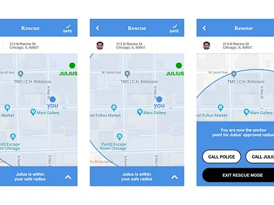 Variable views of one screen css ixd ui ux visual