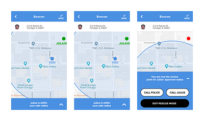 Variable views of one screen css ixd ui ux visual