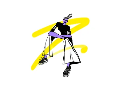 YO character illustration