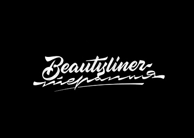 Beautyliner calligraphy customtype cyrillic handlettering lettering logo logo design logotype redesign type typemate typography